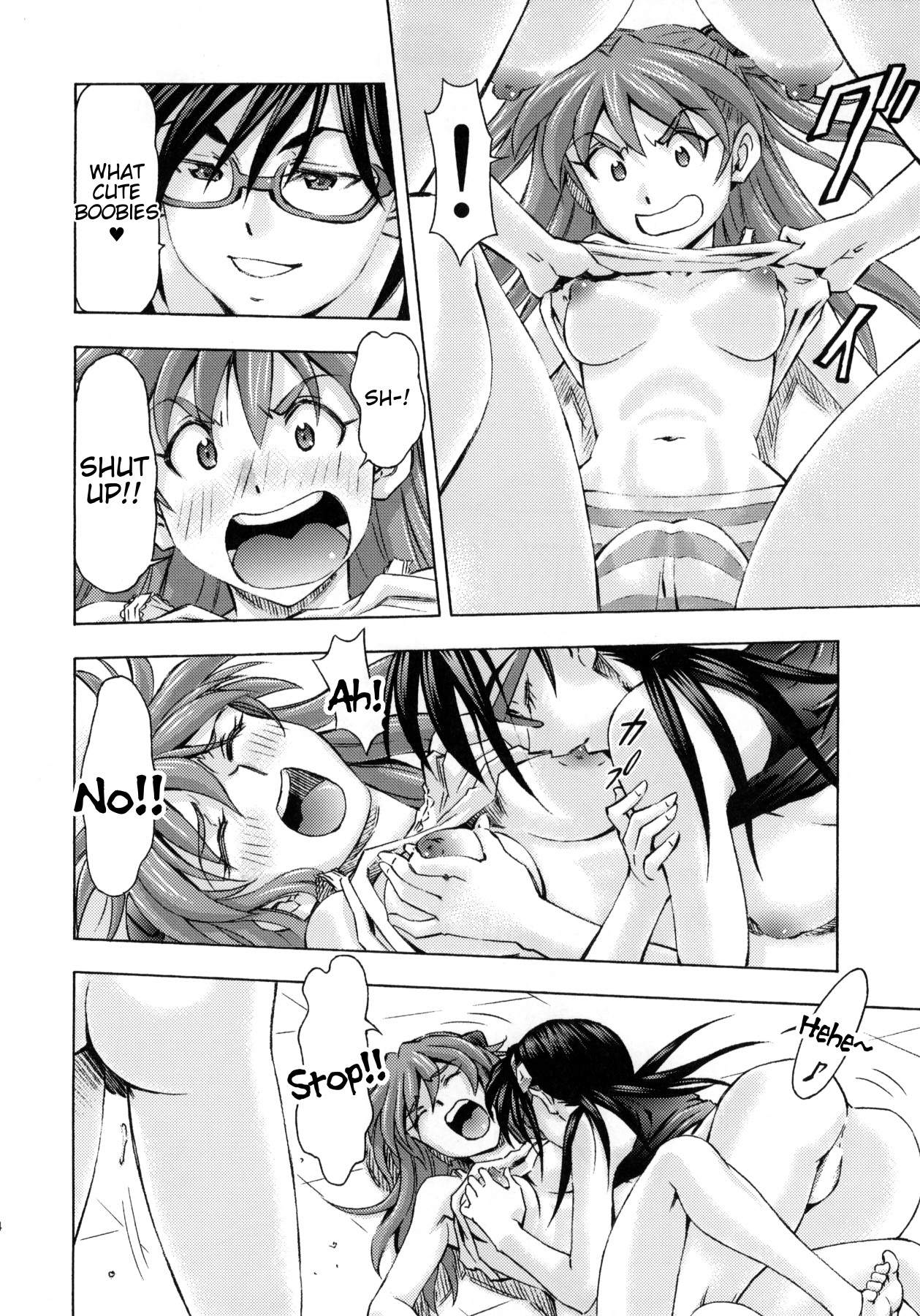 hentai manga A 3 Girl Pleasure Garden